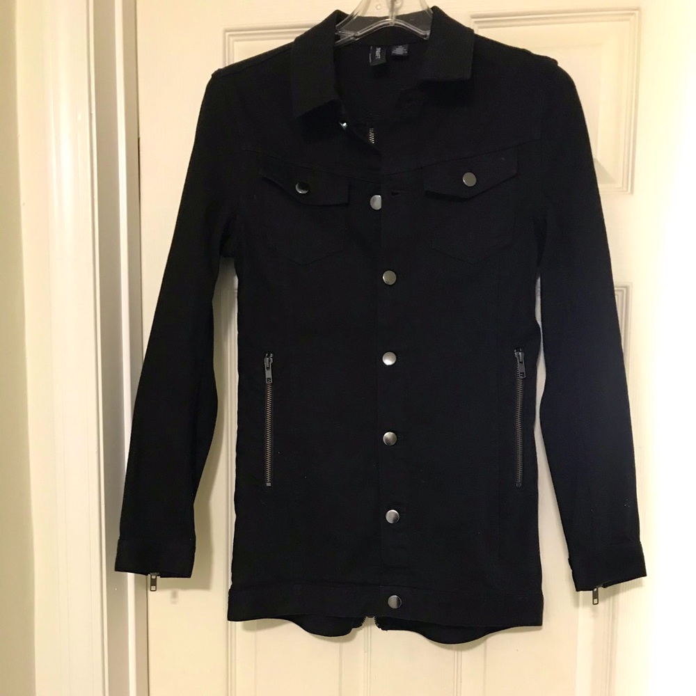 Skingraft denim Jacket w/back zip - Picture 3 of 16